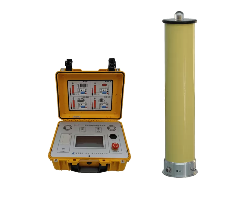 سلسلة DHVT 60kV ، 120kV ، 200kV وعاء عالي محمول DC