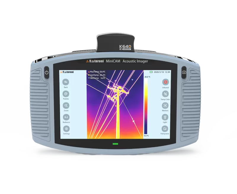 تصوير صوتي ميني كام (مع وحدة حرارية)