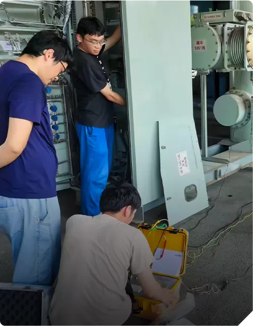 حالة اختبارات توقيت وحركة قواطع الدائرة 110kV