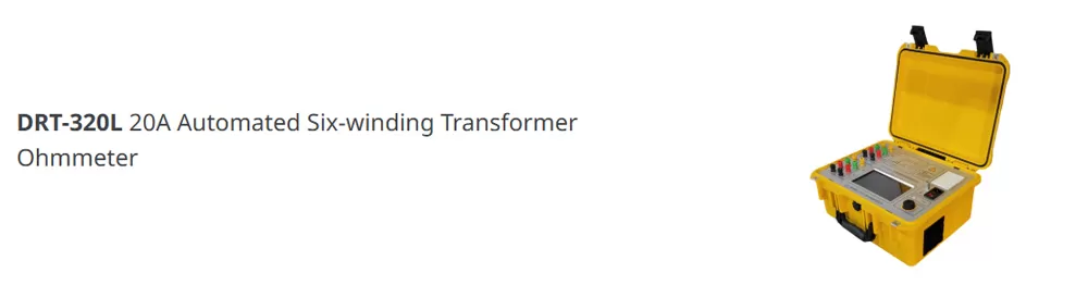 DRT-320L 20A Automated Six-winding Transformer Ohmmeter