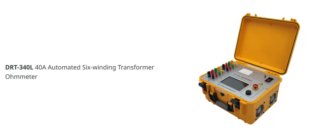 DRT-340L 40A Automated Six-winding Transformer Ohmmeter