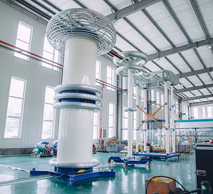 غرفة اختبار عالية الجهد