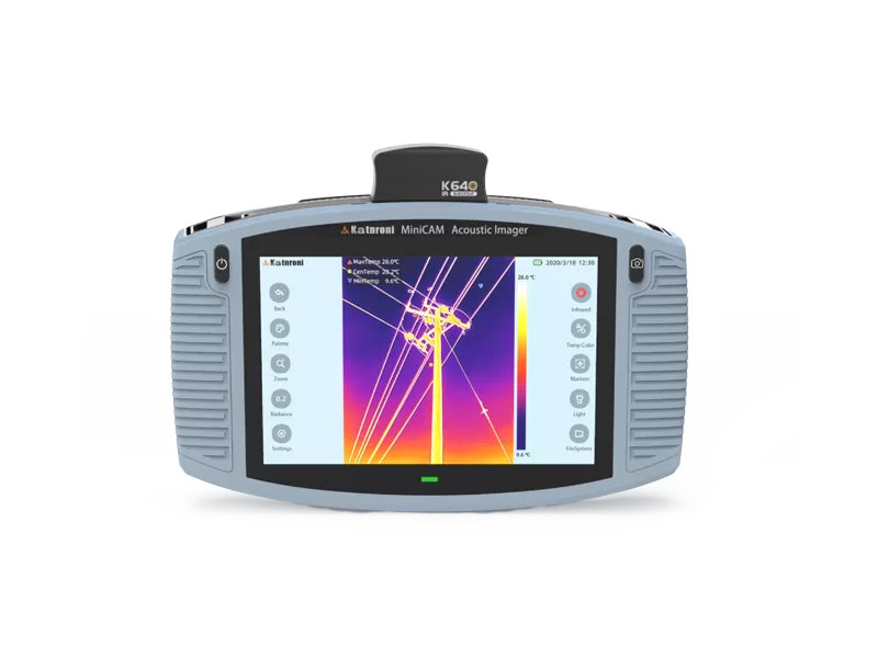 تصوير صوتي ميني كام (مع وحدة حرارية)