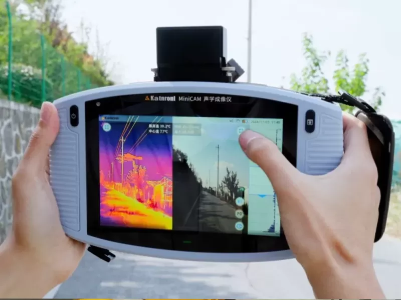 الجيل القادم من التصوير الصوتي بالأشعة تحت الحمراء المصور المصور بالموجات الصغيرة وكاميرات التسرب الصوتية المقاومة للانفجار