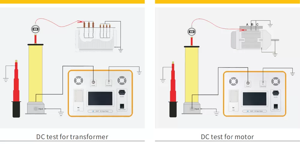 DC test for transformer/motor DC test for transformer/motor